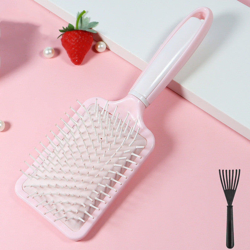 Air Comb Detangles Hair Reduces Static Massage Scalp Cushion