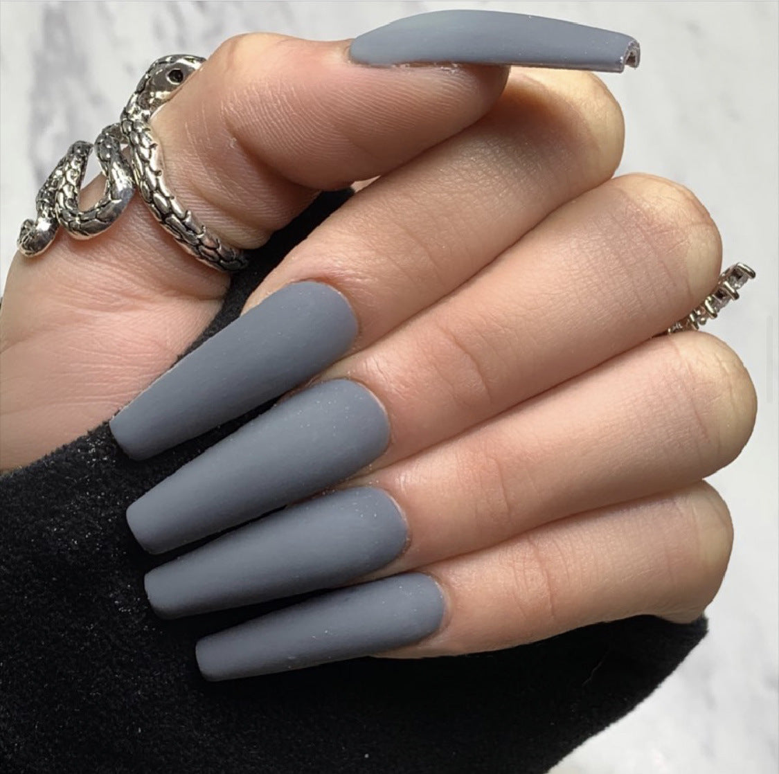 Wearing Nails, Fake Nails, Finished Ballet Nails, Cross-Border Transmission For Nail Nails To Wear 24 pieces
