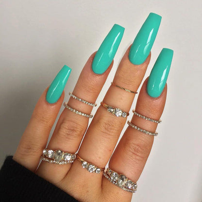 Wearing Nails, Fake Nails, Finished Ballet Nails, Cross-Border Transmission For Nail Nails To Wear 24 pieces