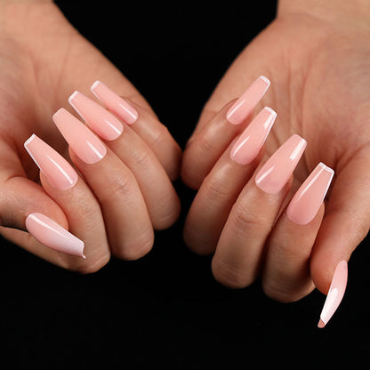 Wearing Nails, Fake Nails, Finished Ballet Nails, Cross-Border Transmission For Nail Nails To Wear 24 pieces