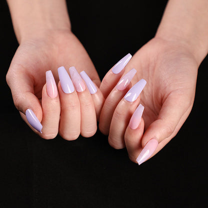 Wearing Nails, Fake Nails, Finished Ballet Nails, Cross-Border Transmission For Nail Nails To Wear 24 pieces