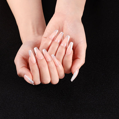 Wearing Nails, Fake Nails, Finished Ballet Nails, Cross-Border Transmission For Nail Nails To Wear 24 pieces
