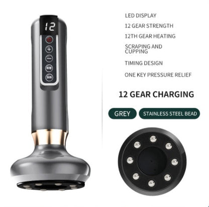 Electric Vacuum Cupping Massager For Body Anti-Cellulite Suction Cup Gua Sha Massage Body Cups Guasha Fat Burning Slimming Jars Louisiana Mart