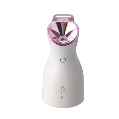 Ultrasonic Humidifier USB Desktop 520ml Quiet 3-in-1