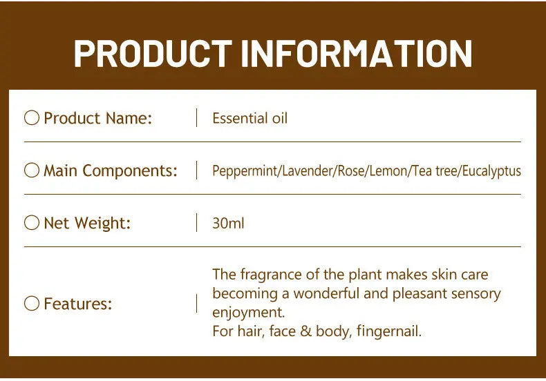 Fragrance Massage Vegetable Oil 30ml Louisiana Mart