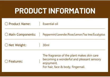 Fragrance Massage Vegetable Oil 30ml Louisiana Mart