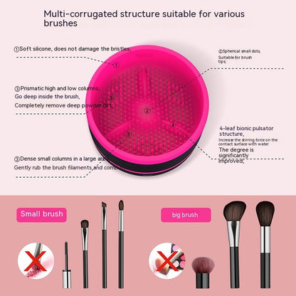 Electric Cosmetic Brush Cleaning Device Type-c Suit Beauty Tools Louisiana Mart