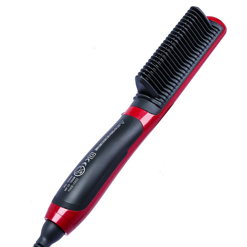 Home automatic adjustable temperature red hair straightener Louisiana Mart