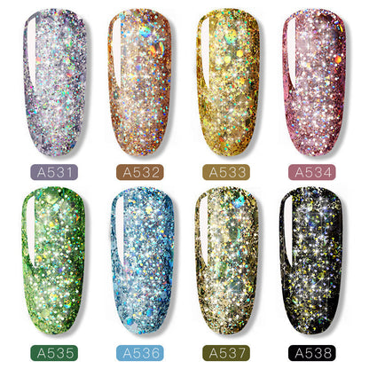 Colorful nail polish Louisiana Mart