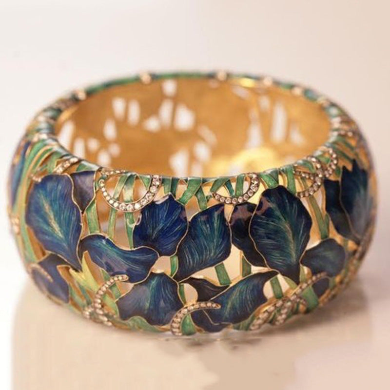 New Oil-plated Ring European And American Men's And Women's Hand Jewelry