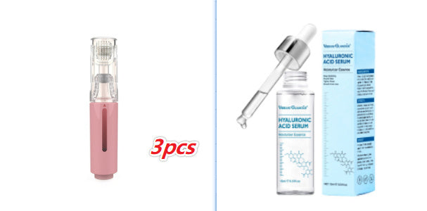 3 In 1 Lip Care Roller Needle Roller Lip Roller Beard Growth Roller Beard Hair Growth Roller Beard Treatment & Serum Applicant Louisiana Mart