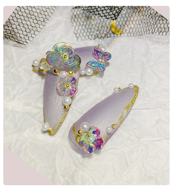 Flower Butterfly Nail Louisiana Mart