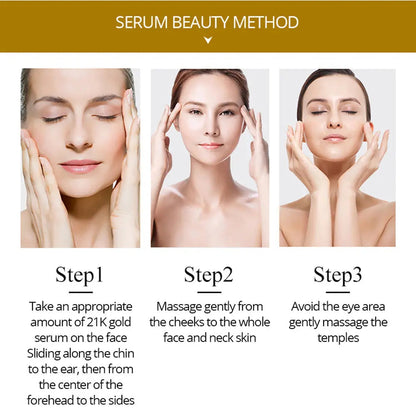 4K Gold three-in-one effect of skin tightening, whitening and wrinkle removal Louisiana Mart