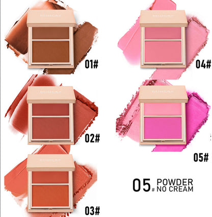 PHOFAY Double-Take Cream & Powder Blush Duo