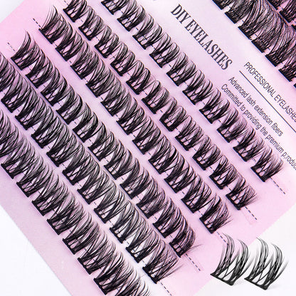 Cluster Lashes – 12 Rows of 150 Segmented Lash Clusters Louisiana Mart