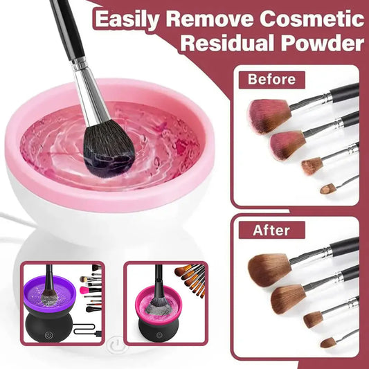 Louisiana Mart USB Portable Electric Makeup Brush Cleaner & Dryer Machine Louisiana Mart