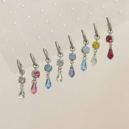 Water Drop Pendant Female Minority All-match High Sense Delicate Earrings