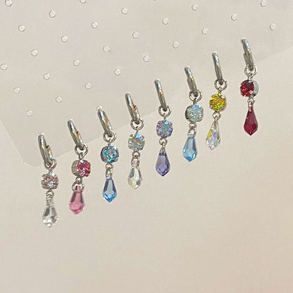 Water Drop Pendant Female Minority All-match High Sense Delicate Earrings