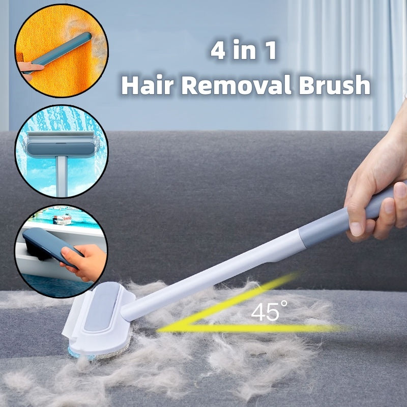 4-in-1 Pet Hair Remover Brush – Grooming, Cleaning & Deshedding