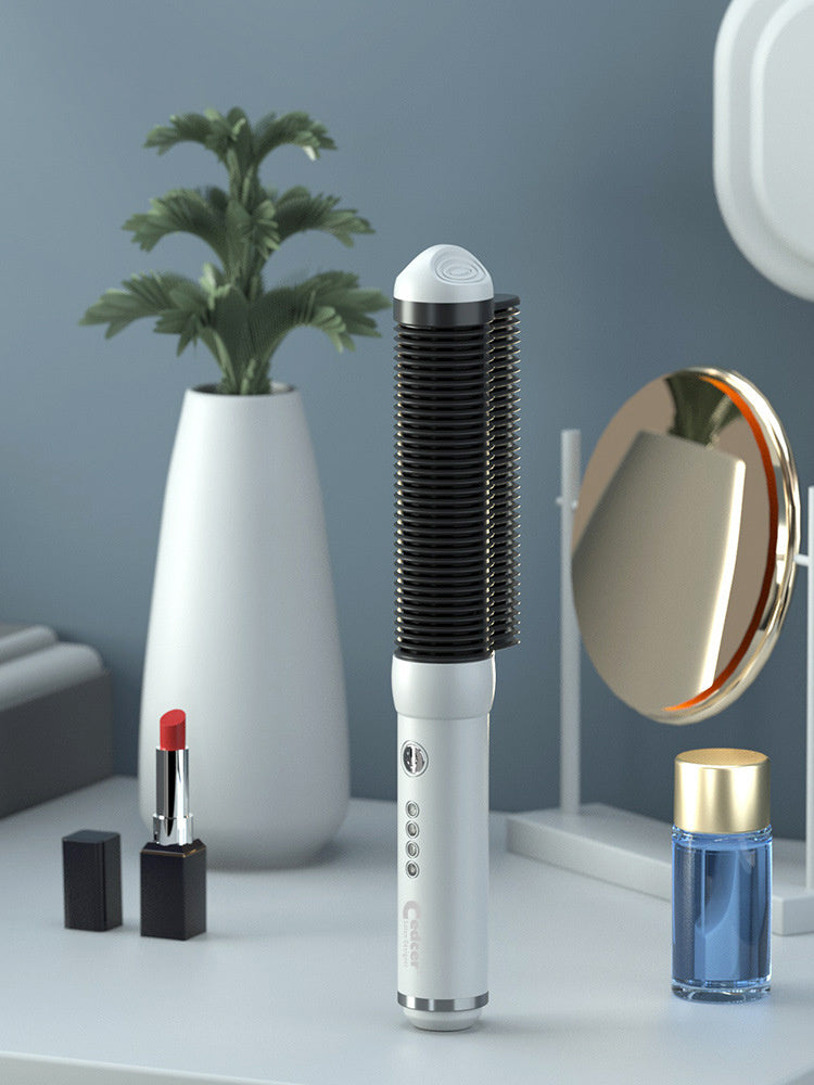 Hair Straightening Comb Ionic Heat Brush Frizz-Free Styling