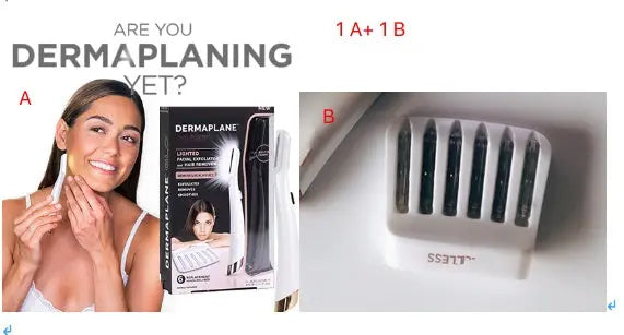 Flawless dermaplane glo hair remover Louisiana Mart
