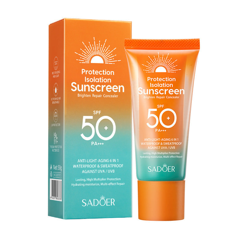 Double Tube Multi-Effect Repair Isolation Sunscreen Louisiana Mart