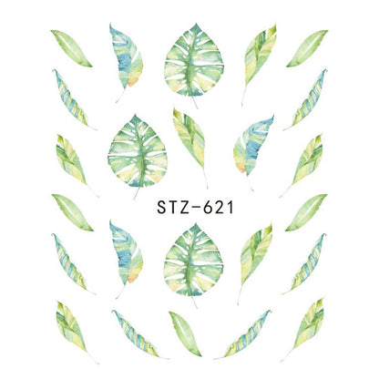 1pcs Nail Sticker Butterfly Flower Water Transfer Decal Sliders for Nail Art Decoration Tattoo Manicure Wraps Tools Tip JISTZ508 Louisiana Mart