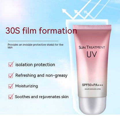 Sunscreen SPF50 Isolation UV Protection Summer Louisiana Mart
