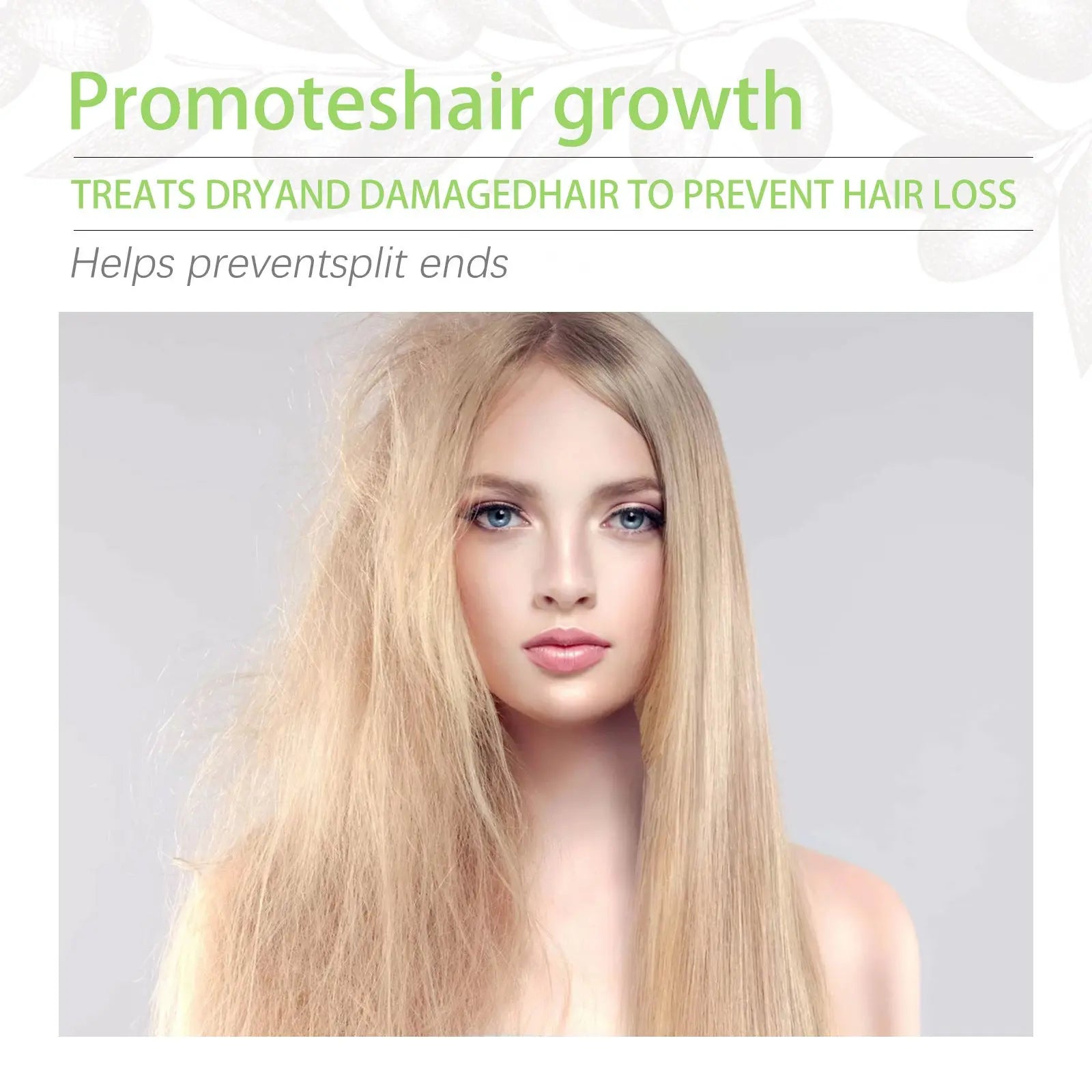 Rosemary Hair Care Essential Oil Anti-frizz Long-lasting Soft Fragrance Repair Hot Dye Hair Care Essential Oil 100ML Louisiana Mart