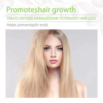 Rosemary Hair Care Essential Oil Anti-frizz Long-lasting Soft Fragrance Repair Hot Dye Hair Care Essential Oil 100ML Louisiana Mart