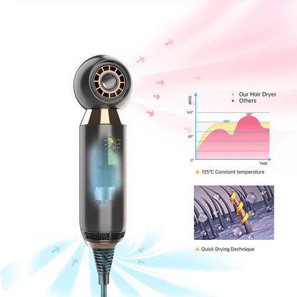 Mini Hair Dryer Portable 800W Travel Professional Compact