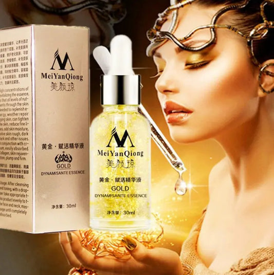 Skin Care Pure 24K Gold Day Cream Anti Wrinkle Face Care Anti Aging Collagen Whitening Moisturizing Hyaluronic Acid Louisiana Mart