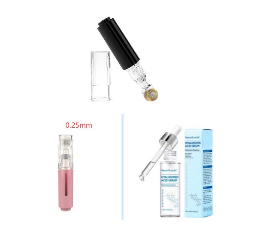 3 In 1 Lip Care Roller Needle Roller Lip Roller Beard Growth Roller Beard Hair Growth Roller Beard Treatment & Serum Applicant Louisiana Mart
