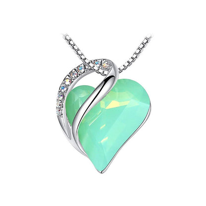 New Hot Sell Heart Shaped Crystal Pendant