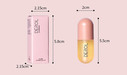 Lip Plumper Oil – Instant Volume, Day & Night Lip Care for Smooth, Nourished Lips Louisiana Mart