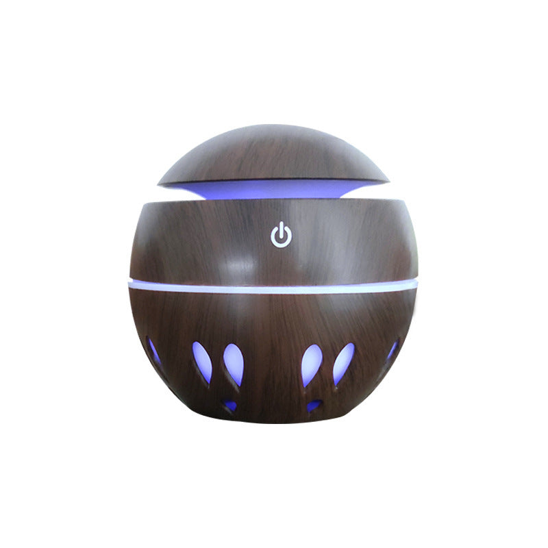 USB Aroma Essential Oil Ultrasonic Cold Steam Diffuser Air Humidifier Purifier 7 Color Change LED Night Light for Home Office Louisiana Mart