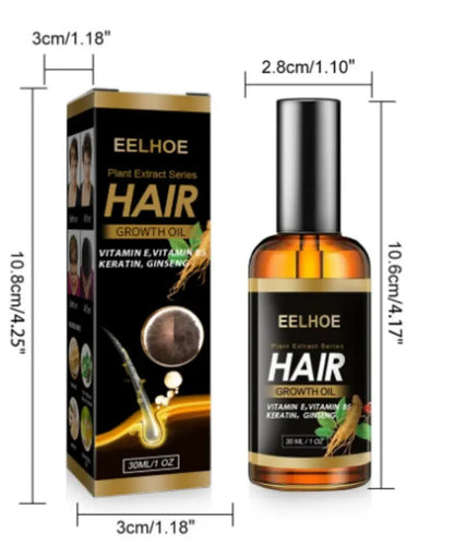 Ginger Repair Hair Follicle Soft Moisturizing And Nourishing Essential Oil 30ml Louisiana Mart