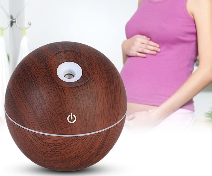 USB Aroma Essential Oil Ultrasonic Cold Steam Diffuser Air Humidifier Purifier 7 Color Change LED Night Light for Home Office Louisiana Mart