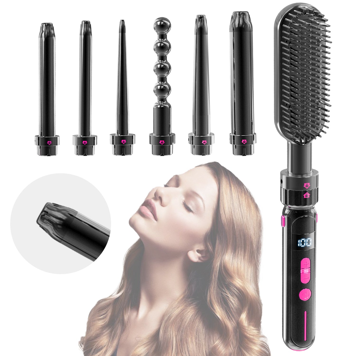 Safety Against Scalding Easy To Use Curly Hair Sticks Louisiana Mart
