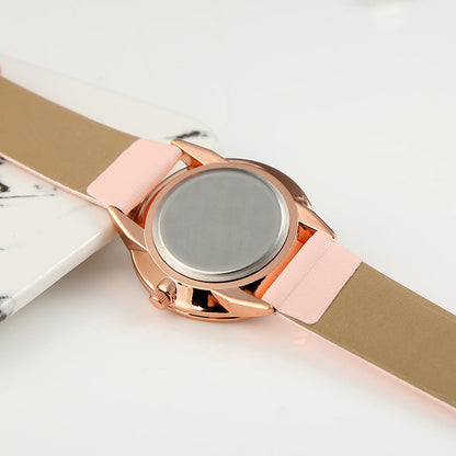 Women's Quartz Watch Personalized Fashion Round Dial 38mm