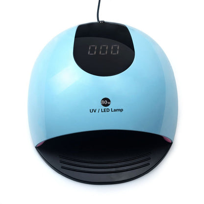 LED Lamp for Nails 80W UV Gel Polish Dryer Fast Curing