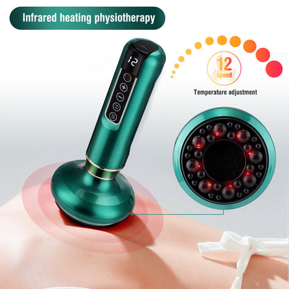 Electric Vacuum Cupping Massager For Body Anti-Cellulite Suction Cup Gua Sha Massage Body Cups Guasha Fat Burning Slimming Jars Louisiana Mart