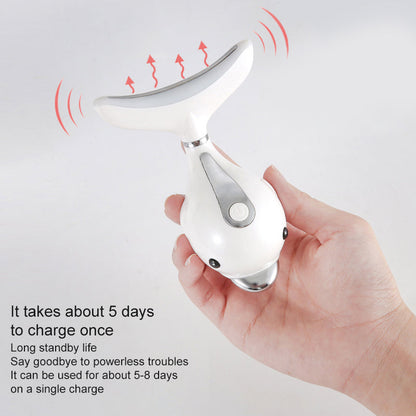 Neck wrinkles and neck massager