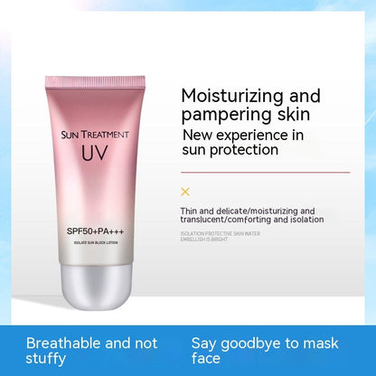 Sunscreen SPF50 Isolation UV Protection Summer Louisiana Mart