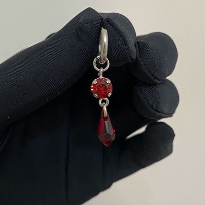 Water Drop Pendant Female Minority All-match High Sense Delicate Earrings
