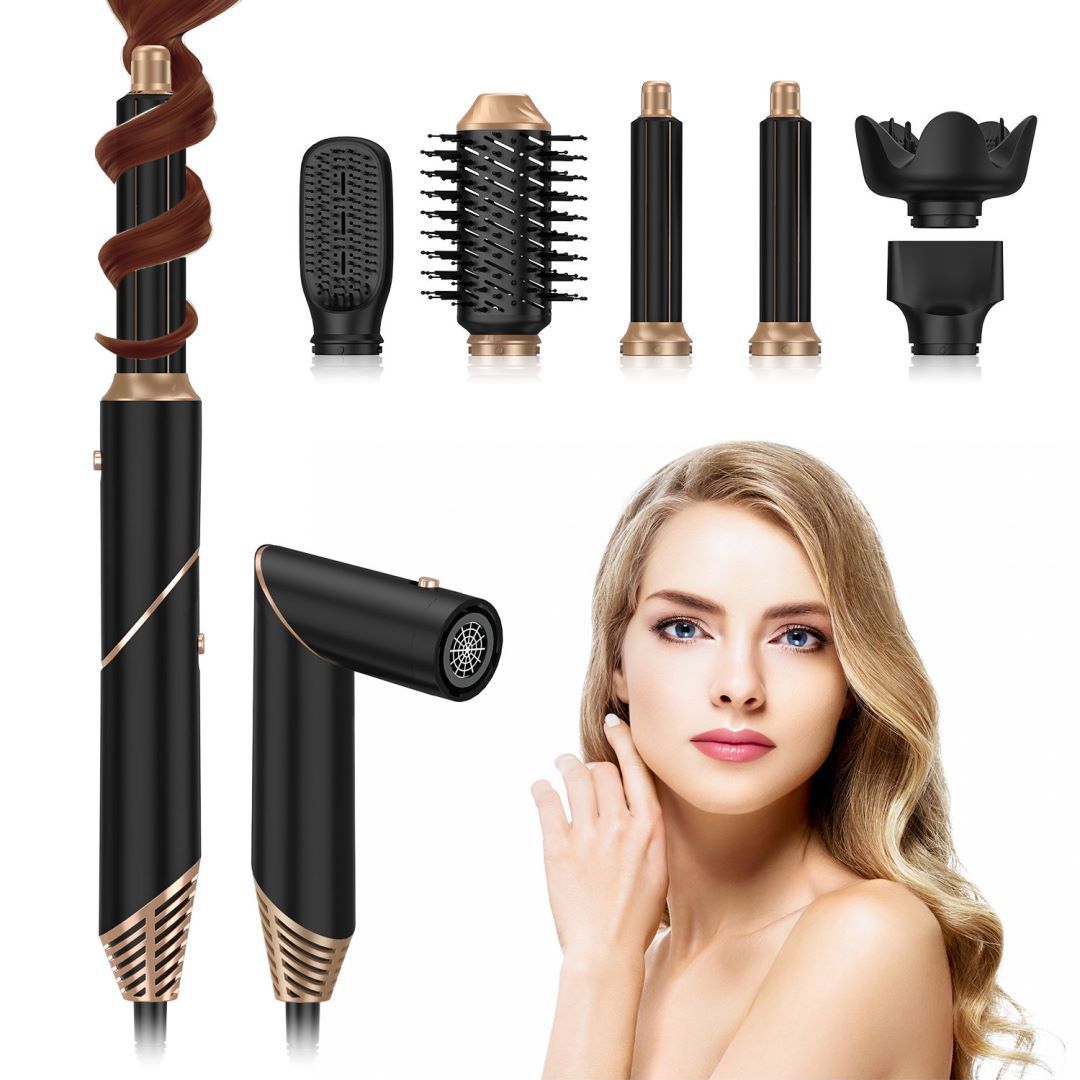 Automatic Hair Dryer 6-in-1 Folding Multi-Speed Quiet