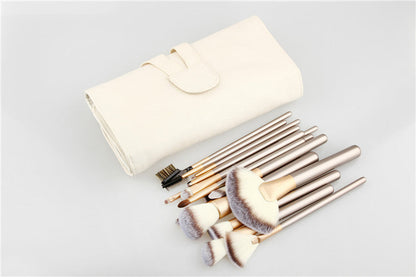 Spot Detonating 121824, White Make-up, White Make-up Brush, 24 Make-up And Brush Suits For Portable Beauty And Makeup Tools Louisiana Mart