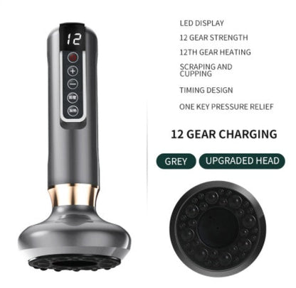 Electric Vacuum Cupping Massager For Body Anti-Cellulite Suction Cup Gua Sha Massage Body Cups Guasha Fat Burning Slimming Jars Louisiana Mart