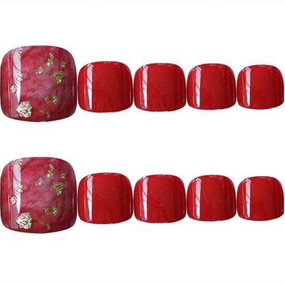 Box of 24 finished nail art