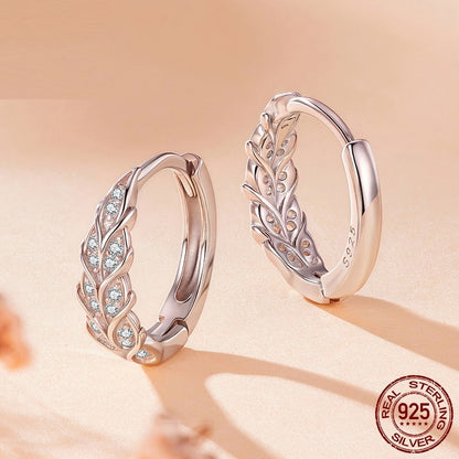 High-grade S925 Sterling Silver Earring Eardrop